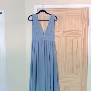 Lulus Heavenly Hues Light Blue Maxi Dress